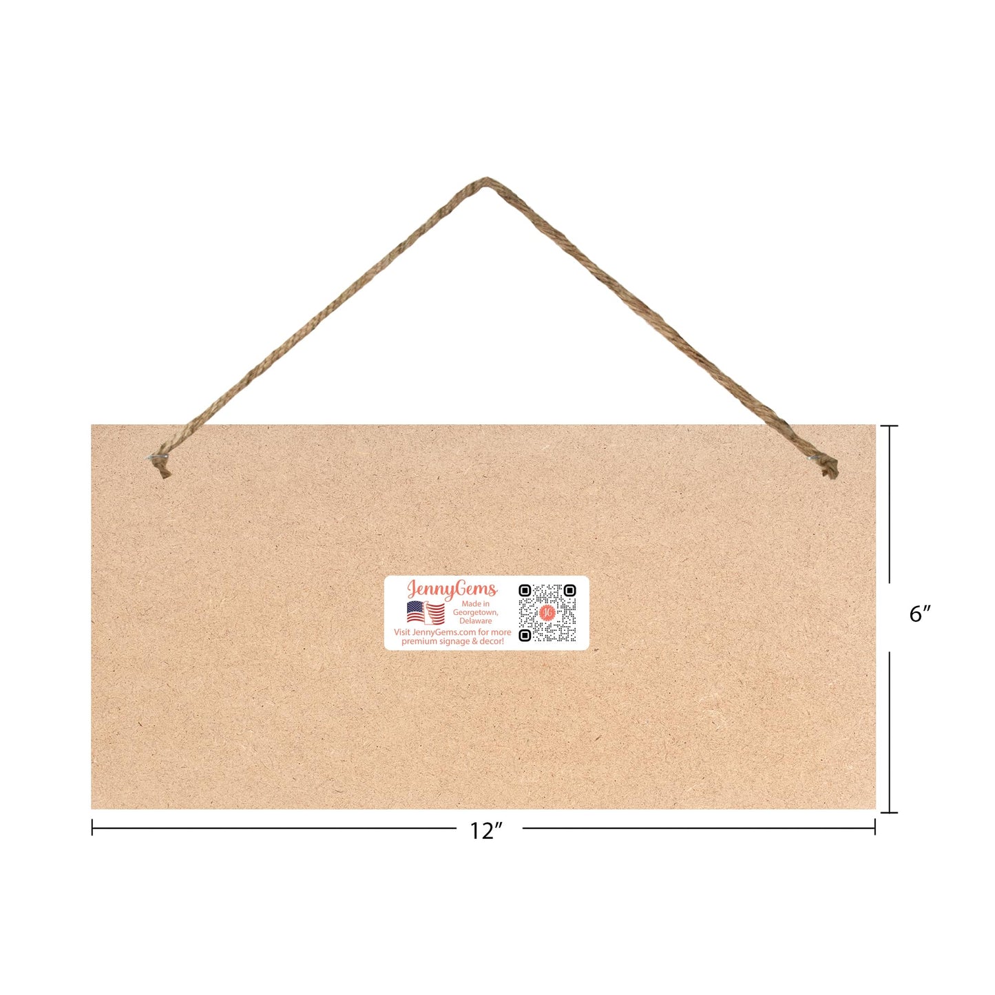 JennyGems Funny Kitchen Signs No Bitchin In My Kitchen - Modern Farmhouse Wall Art & Décor - Hanging Wooden Sign, Made in USA