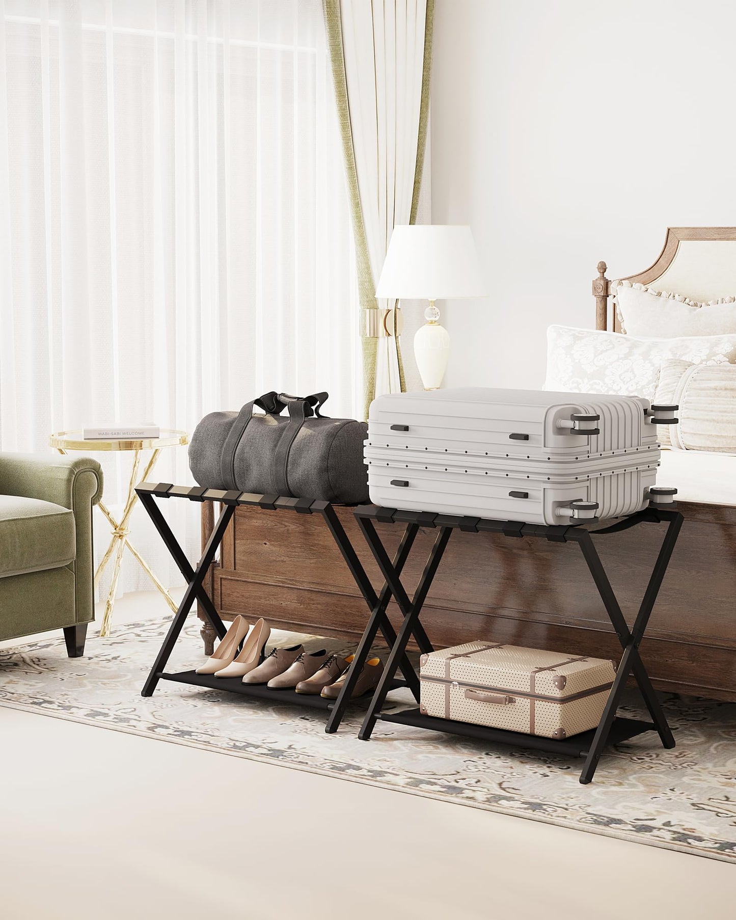 Hzuaneri Blanket Ladder Shelf BR31504BLR03801B