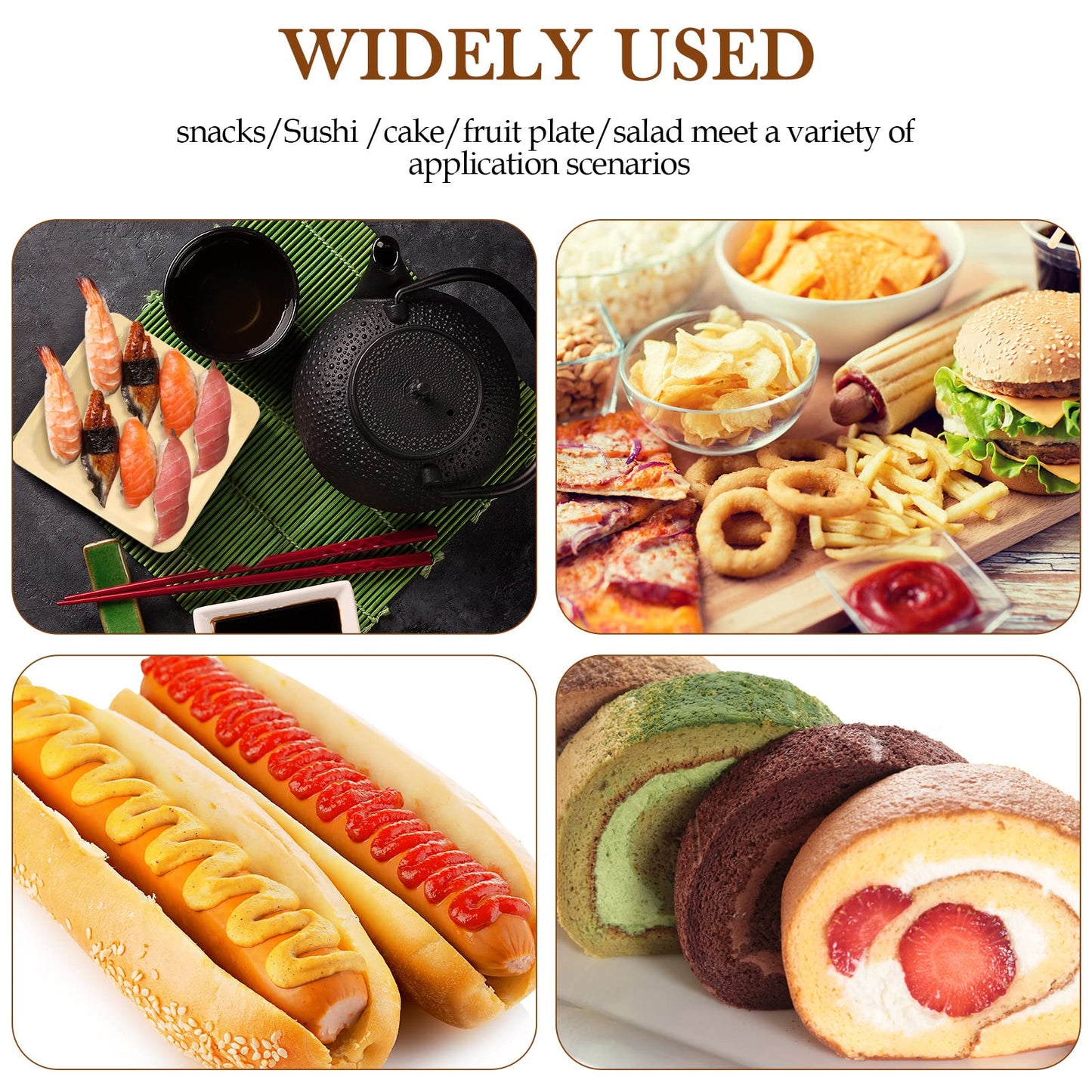 600 Pcs Disposable Square Palm Bowls Palm Leaf Bowls Bamboo Disposable Plates Square Wood Plates for Birthday Party, Wedding Events, Appetizer, Dessert, Catering and Home Use (3.94x3.94x0.6 Inch)