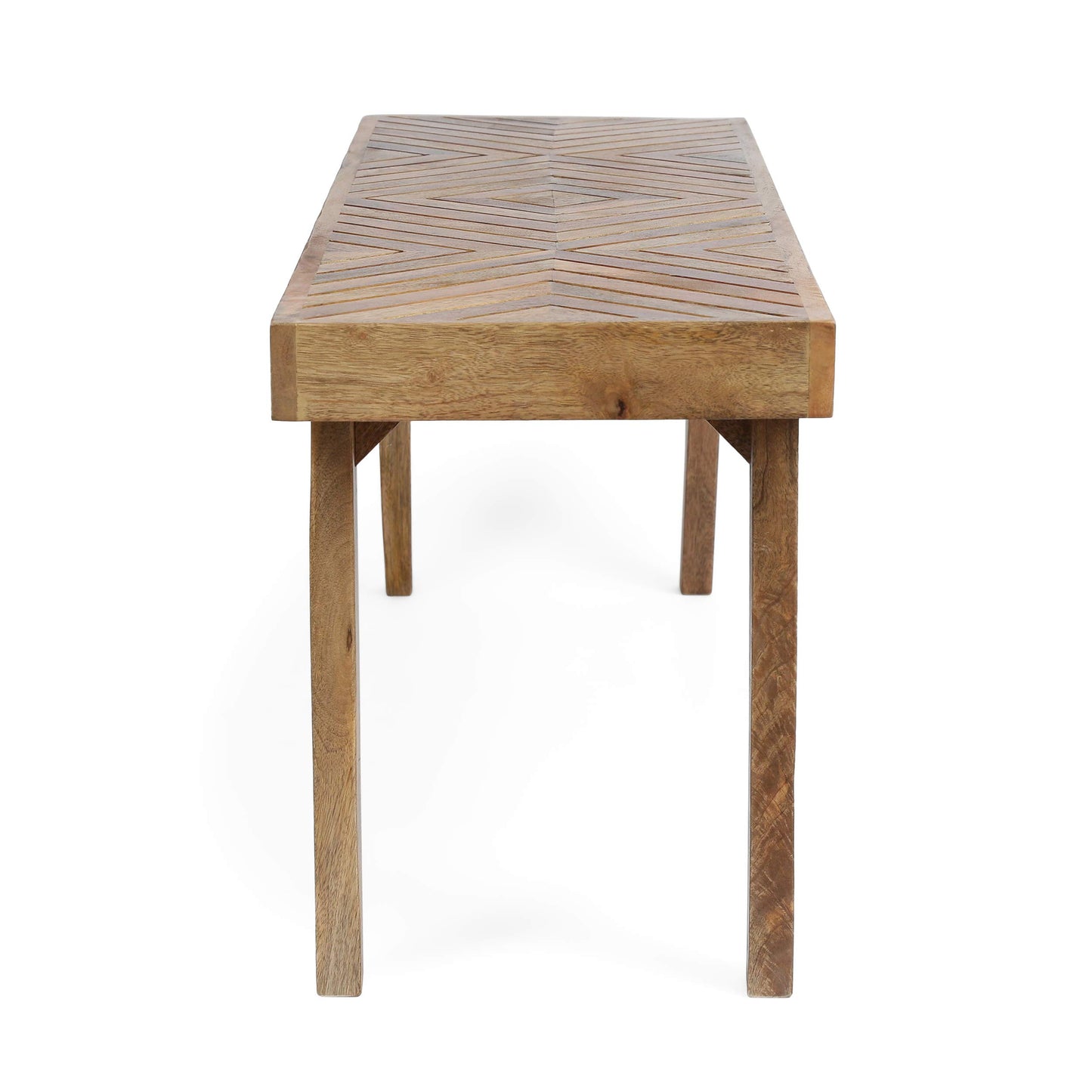 Christopher Knight Home Fircrest Wooden Rectangular Dining Bench, Kitchen Extra Seat, Entryway Bench for Home Hall Living Room, Natural