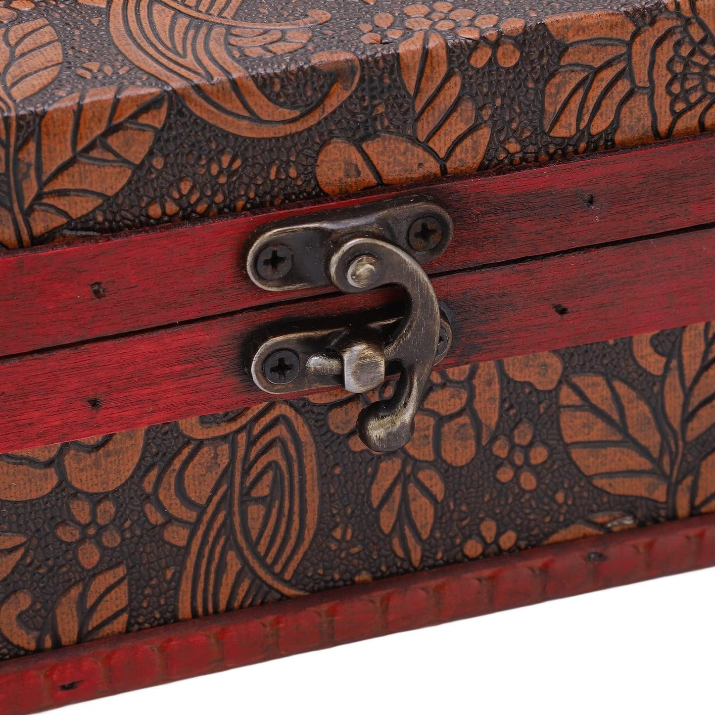 Classical Retro Wooden Antique Tissue Box, Wooden Tissue Box Vintage Style Wood Classic Texture Holder for Bathroom Toilet Living Room Kitchen