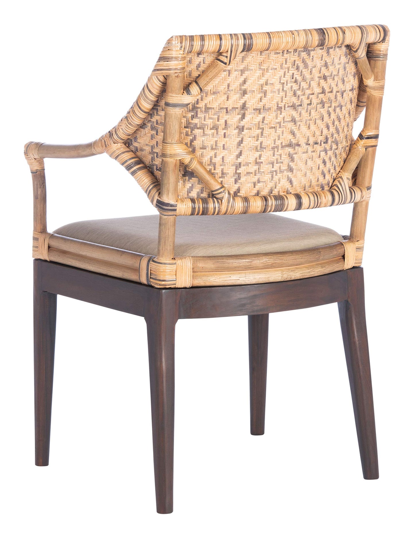 SAFAVIEH Home Collection Carlo Arm Chair, Honey