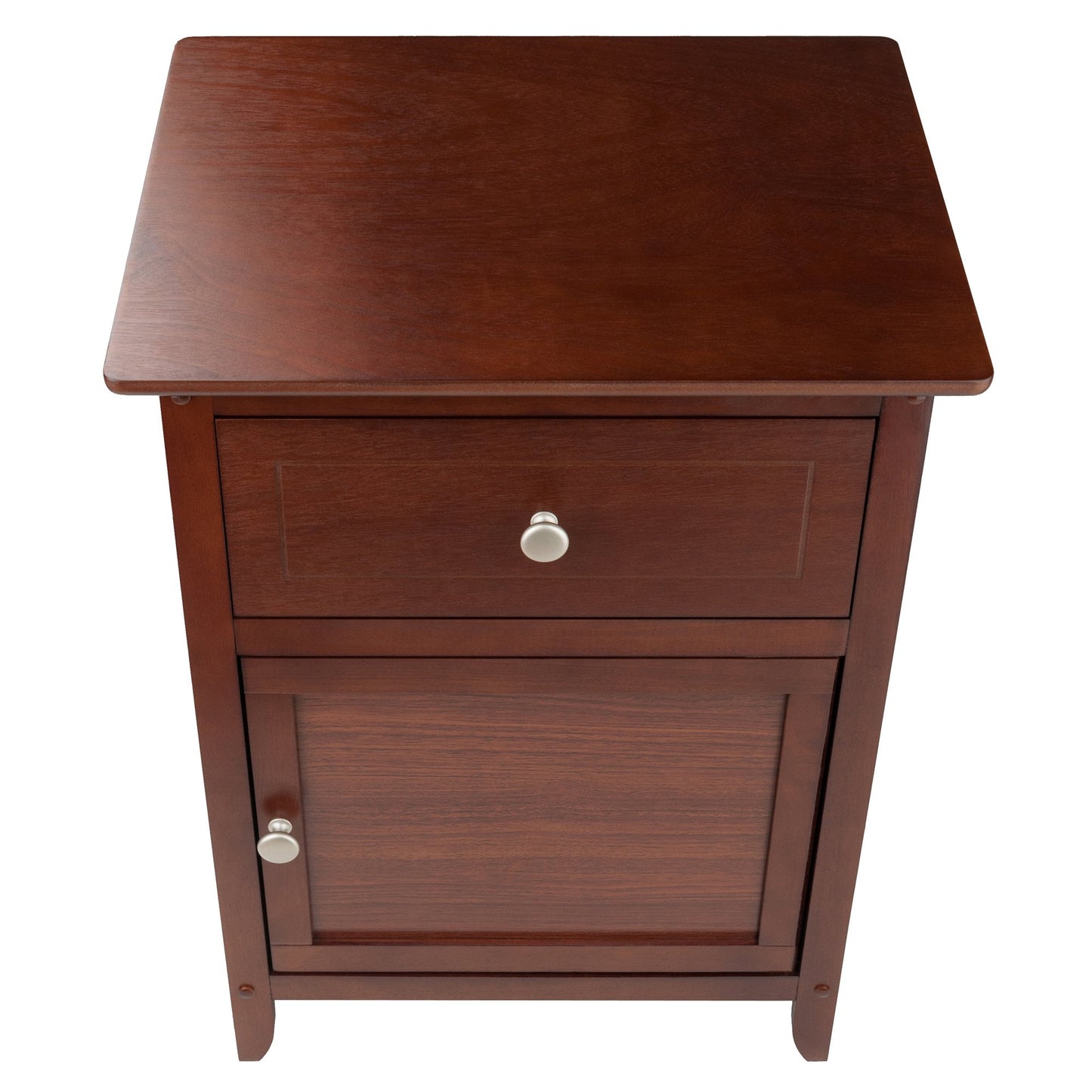 Winsome 25 x 18.9 x 14.96-Inch Wood Night Stand/Accent Table, Brown (94215)