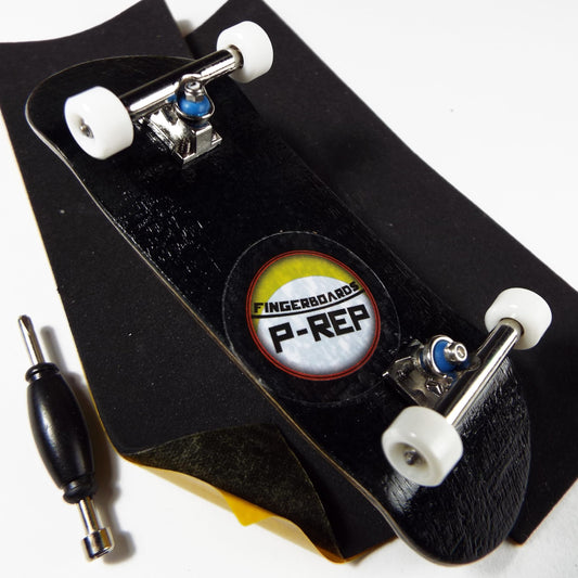 P-REP V2 Pro Performance Complete Wooden Fingerboard 32mm - Black