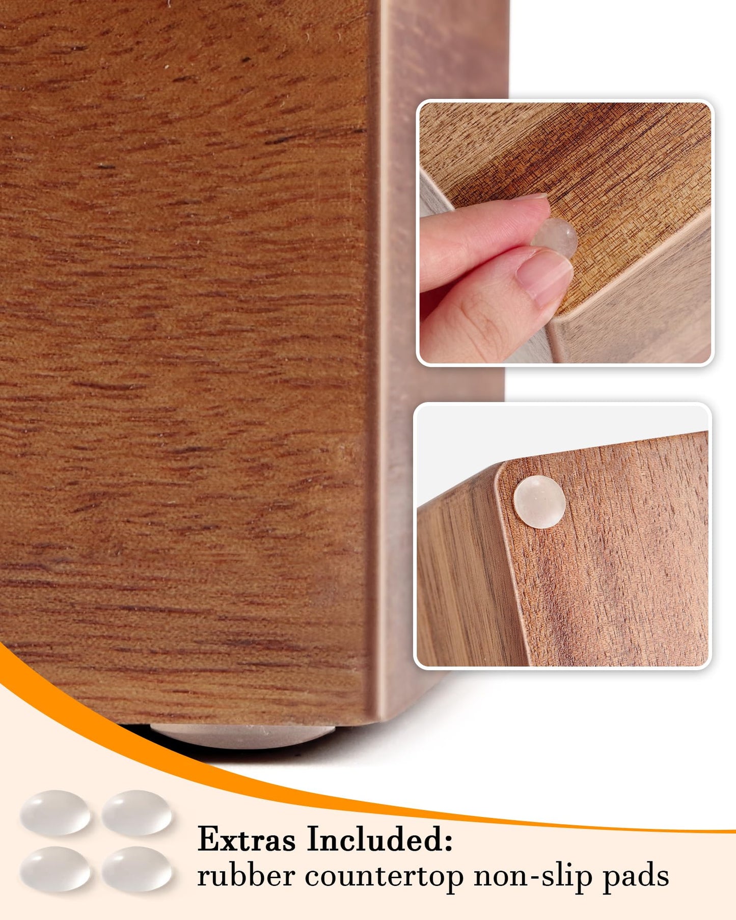Wooden Paper Towel Holder, Napkin Holder for Bathroom Kitchen Countertop, C-Fold, Z-Fold, Trifold Hand Paper Towel Holder Dispenser