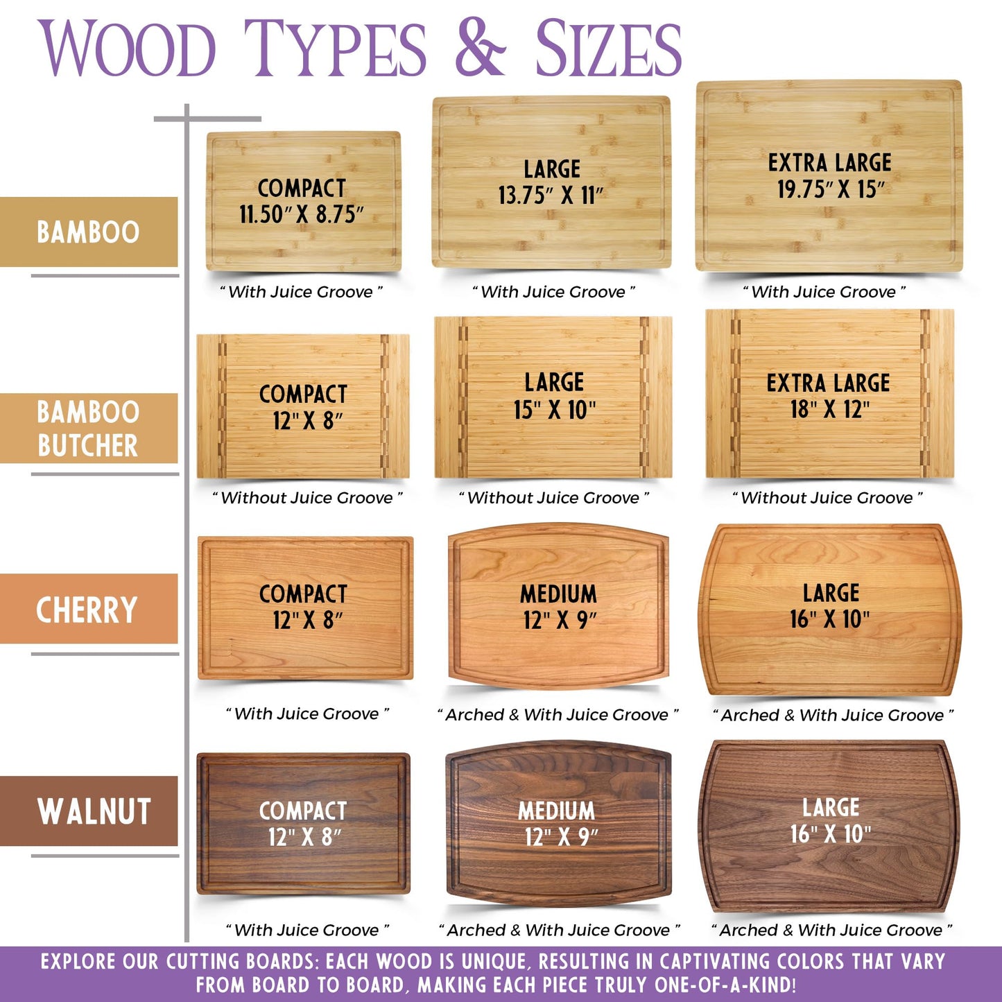 Tayfus Personalized Cutting Board, Custom Engraved Wood Charcuterie Board - Unique Gift Idea for Wedding, Engagement, Bridal Shower, Anniversary & Housewarming - For Couples, Parents & Family