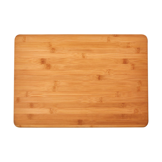 Farberware Extra-Large Wood Cutting Board, Reversible Chopping Board for Kitchen Meal Prep and Serving, Charcuterie Board, 14.17-Inch x 20.08-Inch, Bamboo