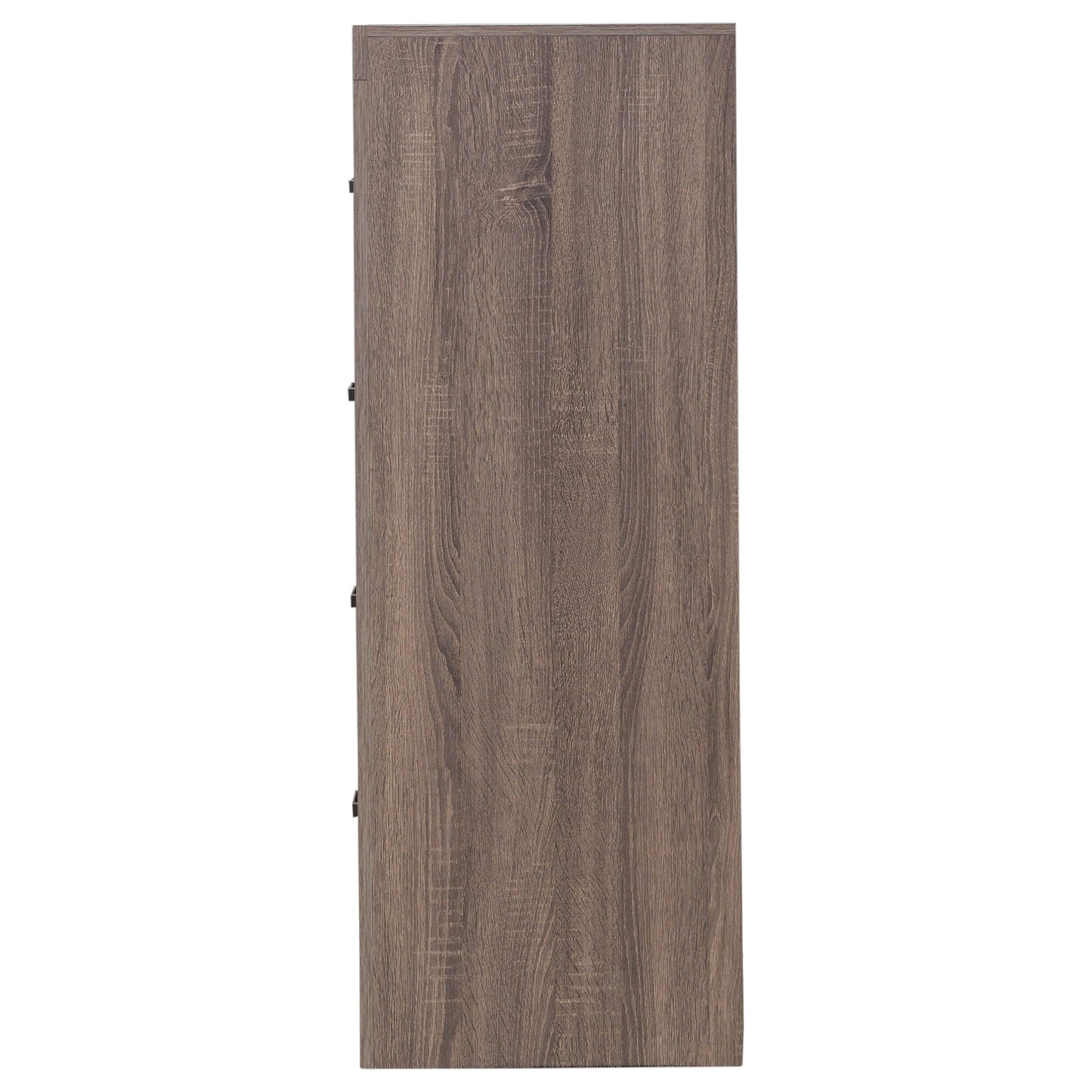 Coaster Home Furnishings Brantford Farmhouse Wood 4-Drawer Bedroom Chest of Drawers Chiffonier Clothing Storage Cabinet Bedroom Armoire Tall Dresser Organizer Unit Barrel Oak 207045