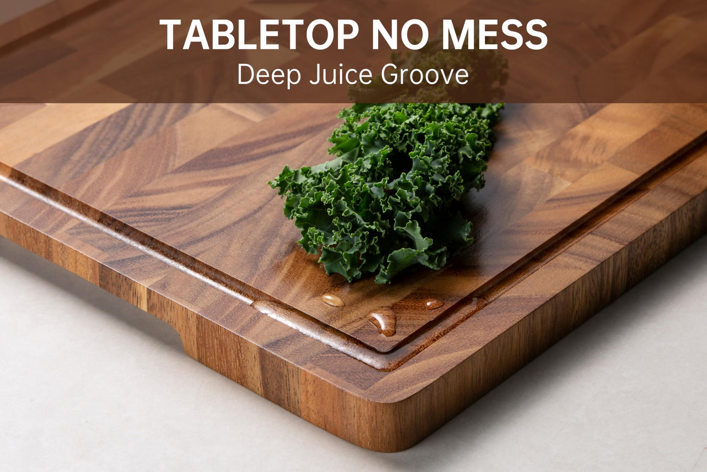 THETCHRY Walnut Cutting Boards for Kitchen, End Grain Wooden Chopping Board with Juice Groove, Charcuterie Butcher Block for Meal Prep & Serving with Gift Box, 16.5" x 11.6" x 0.8"