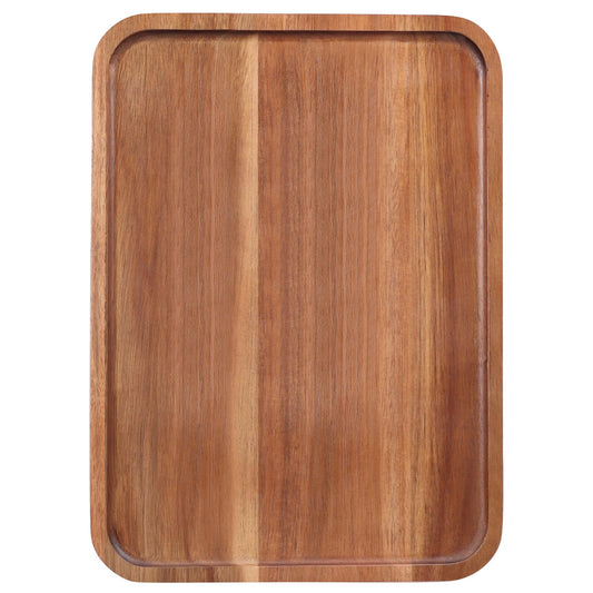 Large Serving Platters Wooden Charcuterie Boards for Party Food Dish Rectangle Acacia Wood Trays Home Decor Cheese Board Snack Appetizer Plates Rectangular Kitchen Dinner Platter Cookie Dessert Tray