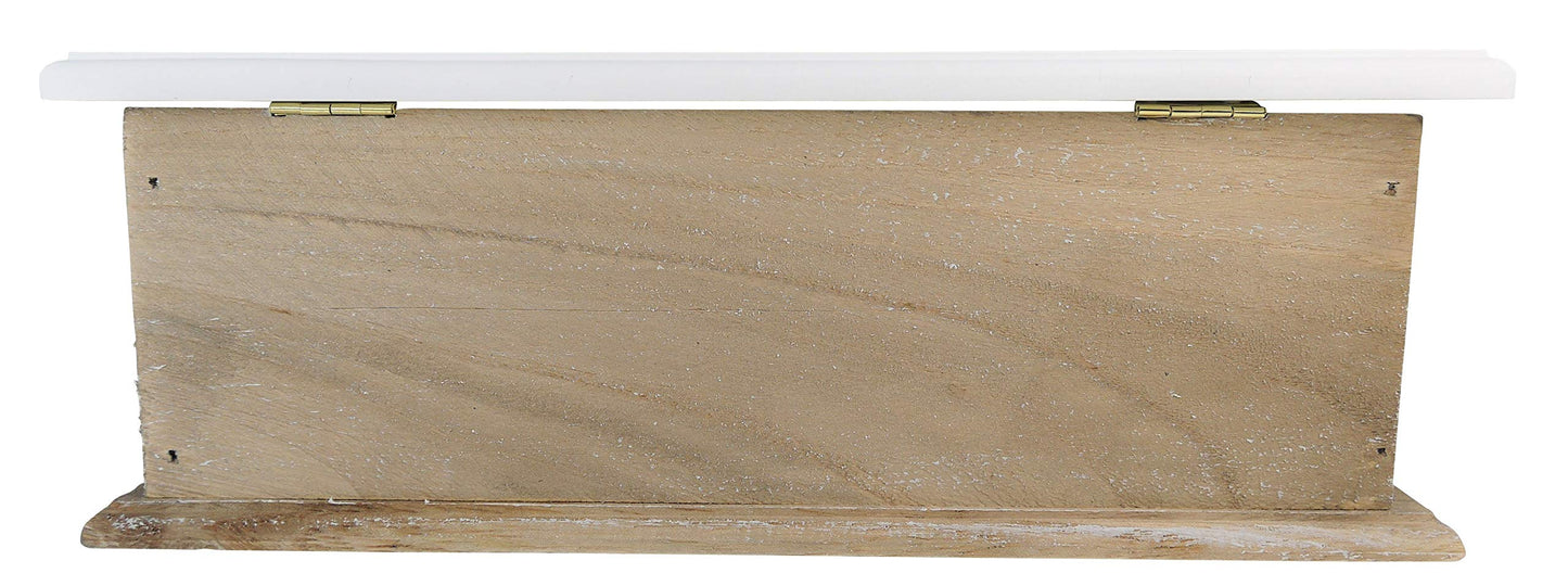 khevga Tissue-Box Wooden Country House Style