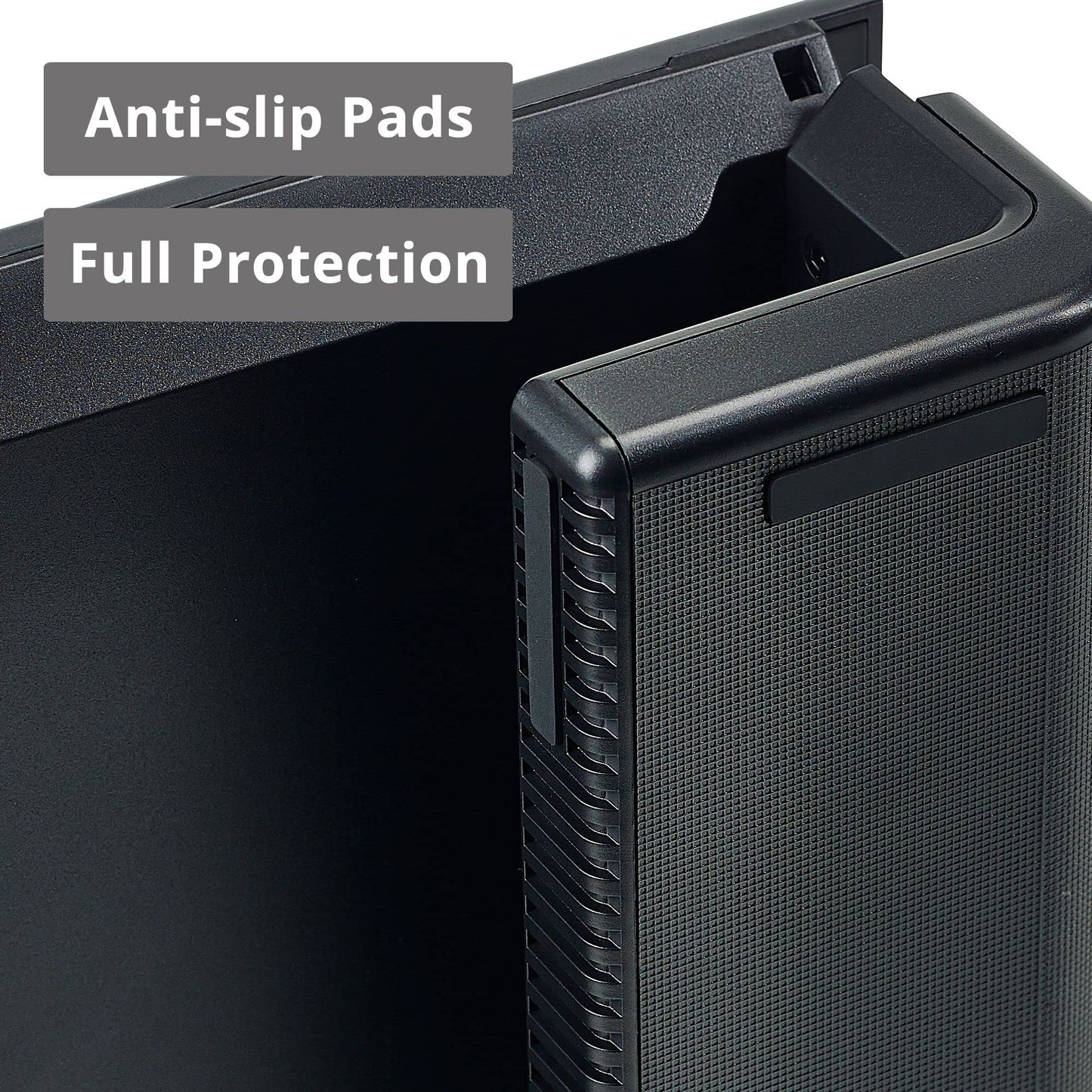 SIIG 20.5" Monitor and Laptop Stand Riser for Desk with Phone Stand and Storage, Width Adjustable 16.5" to 20.5", Max Weight 55lbs, 7.87" Depth (CE-MT2P12-S1)