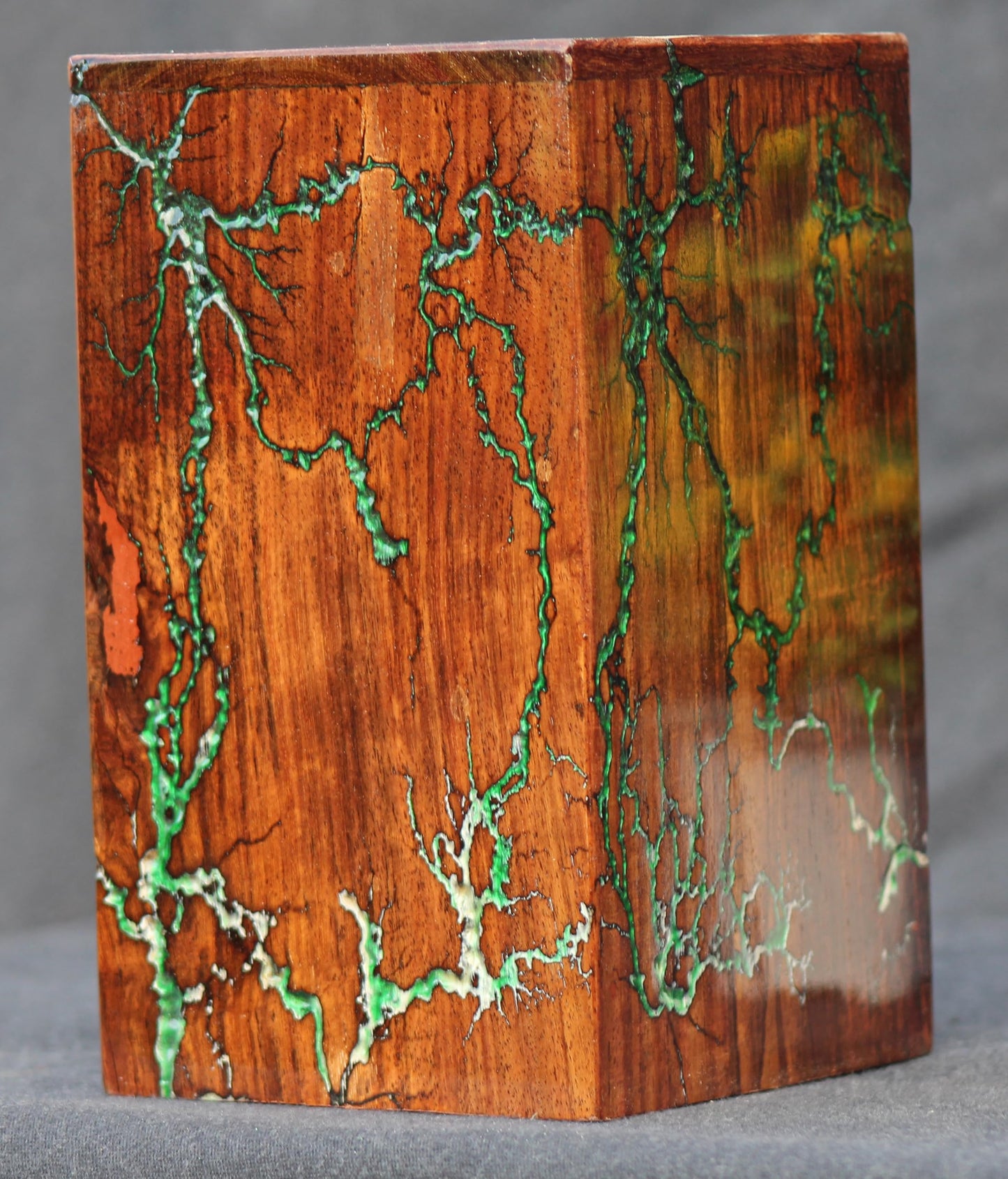 Handmade Wooden urn for Ashes | Personalized urns for Ashes | Lichtenberg Figure Cremation Box | Wooden urn | Wooden urn for Dog/Pet Ashes | Custom urn Box (Large)
