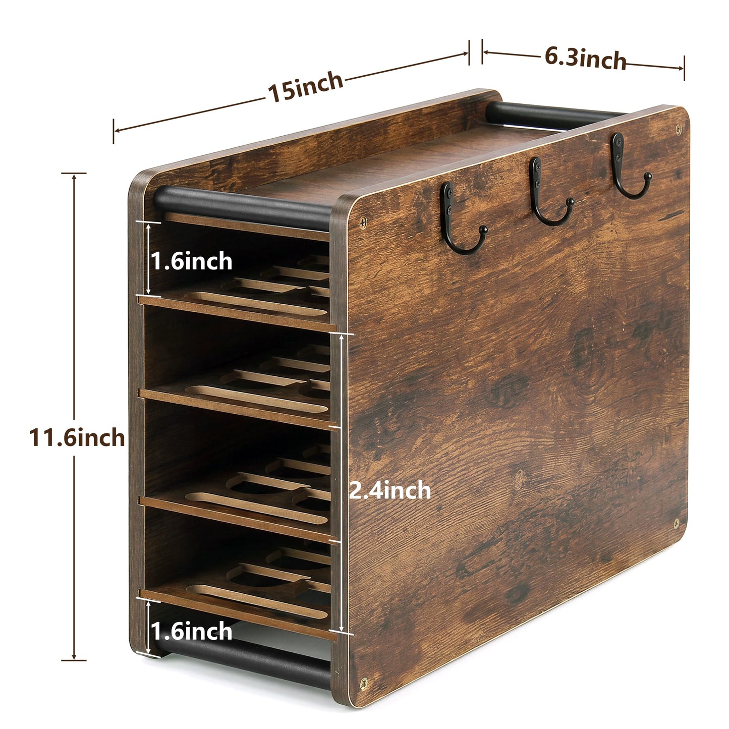 yoopin Coffee Pod Drawer Holder, Wooden Coffee Pod Storage